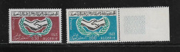 ALGERIE  ( DIV - 550 )   1965   N° YVERT ET TELLIER    N°  407/408    N** - Algerien (1962-...)