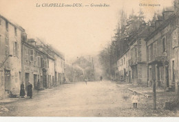 71 // LA CHAPELLE SOUS DUN   Grande Rue - Cliché Despierre - Andere & Zonder Classificatie