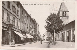 69 // COURS   Grande Rue - Eglise 2 - Cours-la-Ville