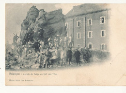 05 // BRIANON  Corvée De Neige Au Fort Des Tetes - Occupazione 1938 – 45