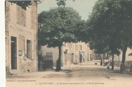 07 // LA LOUVESC   Le Boulevard Des Américains - L'hotel Des Postes  Edit C.J. 5 - La Louvesc