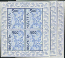 Neuf Sans Charnière N° 1654, 5,00 Broderie, 3 Feuillets De 4 Timbres- TB - Ph.WEB - Andere & Zonder Classificatie