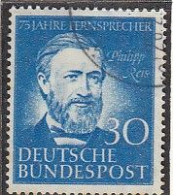 BRD  161, Gestempelt, Philipp Reis, 1952 - Oblitérés
