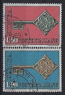 Italy 1968  Europa (o) Mi.1272-1273 - 1961-70: Afgestempeld