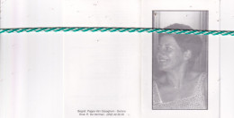 Irma Van Kerckhove-Van Cauteren, Berlare 1939, 1990. Foto - Obituary Notices