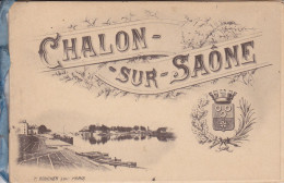 LIVRET DE 12 CARTES  9.5 X 14.5 CM - Chalon Sur Saone