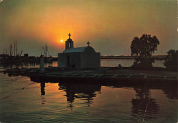 GRECE - Naxos - Vue Sur Un Coucher Du Soleil Au Port - Bateaux - Carte Postale - Grèce