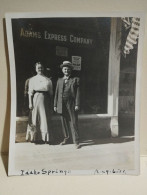 US Old Photo IDAHO SPRINGS 1911 Adam Express Company. - Amerika
