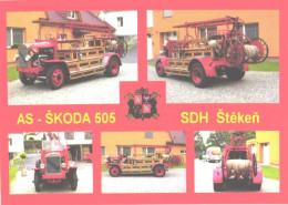 Fire Engine AS-Škoda 505, SDH Šteken - Camión & Camioneta