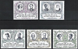 (dcbpf-053) Belgium Royal Family  - Michel Nrs. 2029-2033  MNH - Königshäuser, Adel