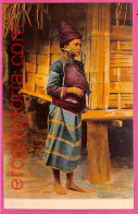 Af9299 - MYANMAR  Burma   -  VINTAGE POSTCARD - Costumes - Myanmar (Birma)