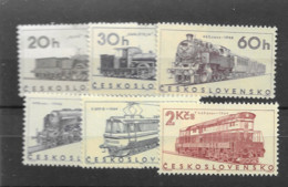 1966 MNH  Tschechoslowakei, Mi 1603-8 Postfris** - Ungebraucht