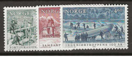 1988 MNH Norway, Mi 992-94 Postfris** - Neufs