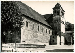 CPSM Dentelée 10.5 X 15 Isère SAINT CHEF (7)  L'Eglise Abbatiale (XIme Siècle) "photographie Véritable" - Saint-Chef