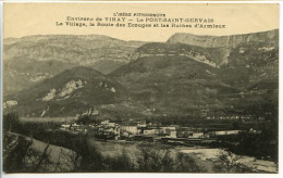 CPA 9 X 14 Isère Environs De Vinay - Le Port De SAINT GERVAIS - Le Village, La Route Des Ecouges Et Les Ruines D'Armieux - Andere & Zonder Classificatie