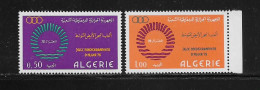 ALGERIE  ( DIV - 568 )   1975   N° YVERT ET TELLIER    N°  604/605   N** - Algérie (1962-...)
