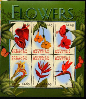 Antigua Et Barbuda  Flowers Fleurs Strelitzia Reginae  MNH - Sonstige & Ohne Zuordnung