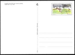 Denmark Danmark Dänemark 1992 Postal Stationery Card CP4 Postcard Mi.no. P285 Mint MNH Neuf Postfrisch ** - Enteros Postales