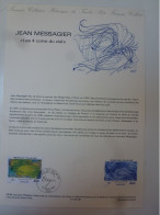 Ministère Des Postes Jean Messagier 1984 - Documents De La Poste