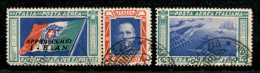 Regno - Posta Aerea - 1933 - Trittico BIAN - 5,25 Lire Con Vignetta + 44,75 Lire (52B) - Le Due Parti Staccate Usate - Other & Unclassified