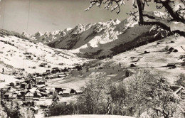 74 - LA CLUSAZ _S28615_ Vue Générale Et La Chaine Des Aravis - CPSM 14x 9 Cm - La Clusaz