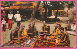 Af9347 - MYANMAR   Burma -  VINTAGE POSTCARD - Costumes, ETHNIC - Myanmar (Birma)