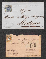 Europa - Austria - 1853/1901 - Dieci Lettere + 1 Cartolina Con Affrancature Del Periodo - Da Esaminare - Other & Unclassified