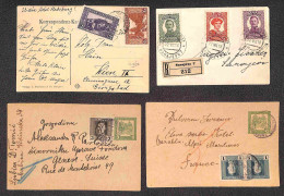Europa - Austria - K.U.K. Feldpost + Bosnia/Erzegovina - 16 Cartoline Postali (2 Nuove) + 2 Cartoline + 2 Raccomandate C - Autres & Non Classés