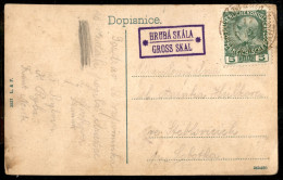 Europa - Austria - Hruba Skale (viola) - Cartolina Per Lobotka Del 17.5.1912 - Autres & Non Classés