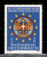 Europa - Austria - 1974 - Non Emesso - Assemblea Comunale (VIII) - Gomma Integra - Other & Unclassified