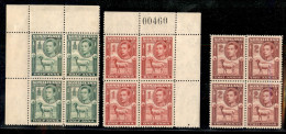 Oltremare - Somalia - British Protectorate - 1938 - Giorgio VI E Vedute (77/84) - I Primi 8 Valori Della Serie In Quarti - Other & Unclassified