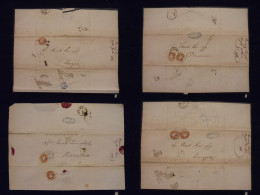 Lotti&Collezioni - Europa&Oltremare - AUSTRIA - Quattro Lettere D’archivio Del 1861 Da Trieste A Venezia Col 10 Kreuzer  - Autres & Non Classés