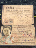 VIET NAM-OLD-ID PASSPORT INDO-CHINA-name-VO Y HAP-1955-1pcs Book - Colecciones