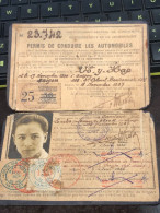 VIET NAM-OLD-ID PASSPORT INDO-CHINA-name-VO Y HAP-1955-1pcs Book - Collezioni