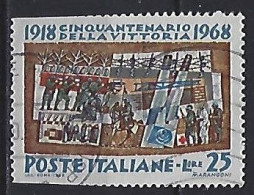 Italy 1968  50 Jahrestag Des Sieges Von 1918 (o) Mi.1284 - 1961-70: Oblitérés