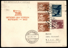 Zeppelin - Austria - 1933 (26 Maggio) - Zeppelin - Cartolina Da Vienna Per Città - Other & Unclassified