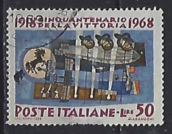 Italy 1968  50 Jahrestag Des Sieges Von 1918 (o) Mi.1286 - 1961-70: Used