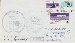 Ross Dependency University Of Canterbury Cape Bird  2 Signatures Ca Scott Base JAN 1981 (RT154) - Storia Postale