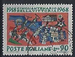 Italy 1968  50 Jahrestag Des Sieges Von 1918 (o) Mi.1287 - 1961-70: Usati