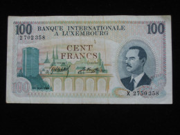 100 Francs 1968 - BANQUE INTERNATIONALE A LUXEMBOURG    **** EN  ACHAT IMMEDIAT  **** - Lussemburgo