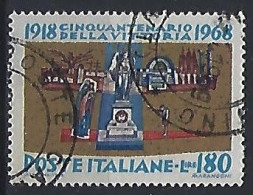 Italy 1968  50 Jahrestag Des Sieges Von 1918 (o) Mi.1288 - 1961-70: Gebraucht