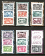 SPAIN   Scott # 2677-82** MINT NH SHEETLETS (CONDITION AS PER SCAN) (LG-1746) - Blokken & Velletjes