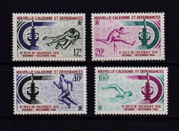 NOUVELLE-CALEDONIE 1966 TIMBRE N°332/35 NEUF AVEC CHARNIERE SPORTS - Ongebruikt