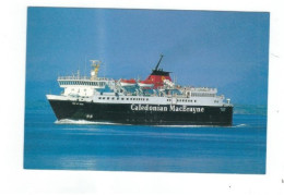 POSTCARD   SHIPPING  FERRY  CALEDONAN MACBRAYNE   MV ISLE OF MULL - Houseboats