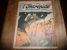 REVUE L'INTREPIDE AVENTURES SPORTS VOYAGES N° 1127 DIMANCHE 27 MARS 1932 AU DESSOUS DU GOUFFRE - 1900 - 1949