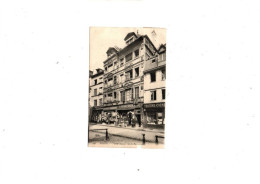 C P A  ANIMEE  ROUEN  VIEILLE MAISON RUE DU BAC   CIRCULEE  12 DECEMBRE 1907 - Rouen