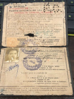 VIET NAM-OLD-ID PASSPORT INDO-CHINA-name-NGUYEN DINH LOI-1948-1pcs Book - Sammlungen