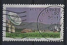 Italy 1968  Satellitenstation Auf Der Piana Del Fucino (o) Mi.1290 - 1961-70: Usados