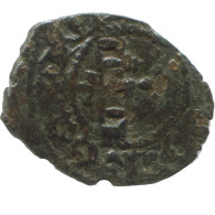 CRUSADER CROSS Authentic Original MEDIEVAL EUROPEAN Coin 1.1g/16mm #AC175.8.E.A - Other - Europe