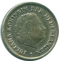 1/10 GULDEN 1966 ANTILLAS NEERLANDESAS PLATA Colonial Moneda #NL12769.3.E.A - Antilles Néerlandaises